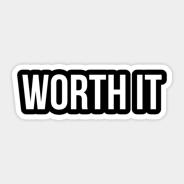 I’m worth it Sticker by payme